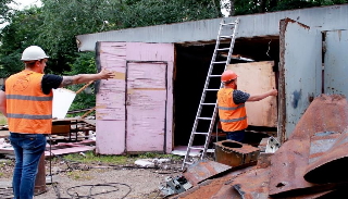 Демонтаж гаражей в Туле, цена от 1765 руб. – услуги под ключ от Мастер крыш71